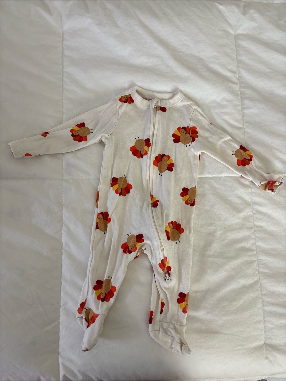 Old Navy Thanksgiving Turkey Footie Pajamas